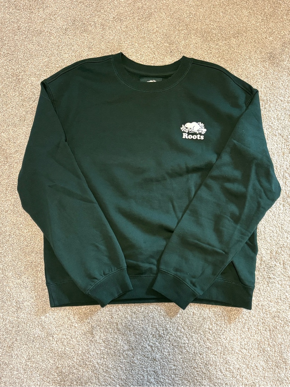 Roots Organic Cooper Relaxed Crew Sweatshirt
